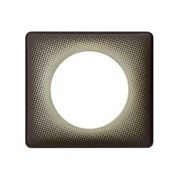 Plaque Céliane - Poudré - 1 poste - Eclipse