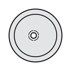 Enjoliveur Céliane - prise audio jack 3,5 mm - titane
