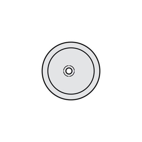 Enjoliveur Céliane - prise audio jack 3,5 mm - titane