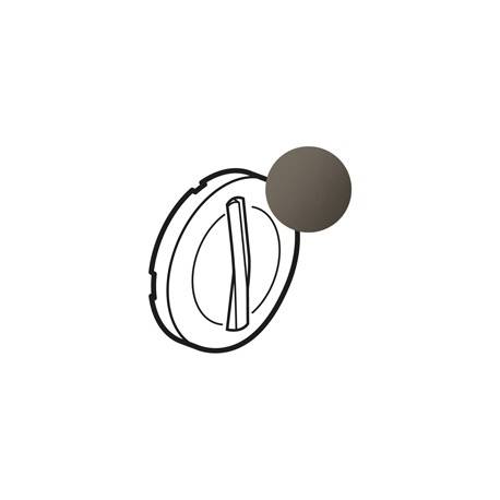 Enjoliveur Céliane - VV / poussoir avec couronne lum - doigt étroit graphite