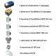 VMC double flux IDEO 325 Ecowatt radio + kit accessoires P08