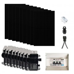 Kit solaire 3015 wc - Panneaux Qcells avec Micro-onduleur IQ7